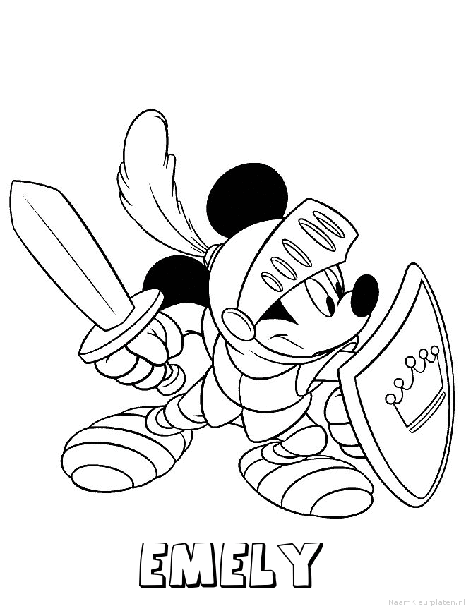 Emely disney mickey mouse