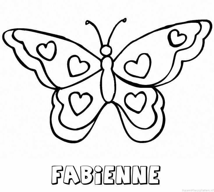 Fabienne vlinder hartjes