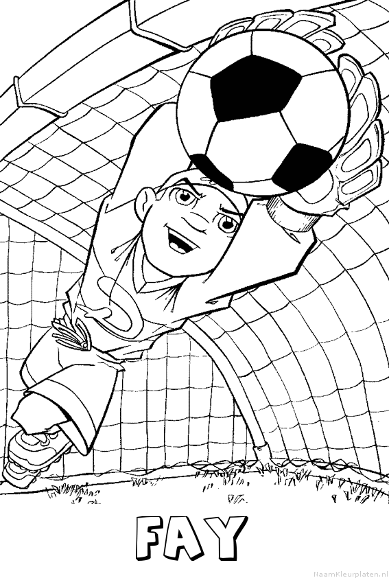 Fay voetbal keeper