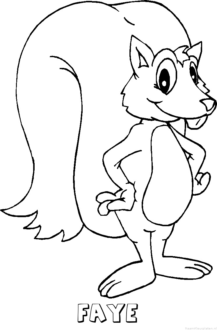 Faye eekhoorn