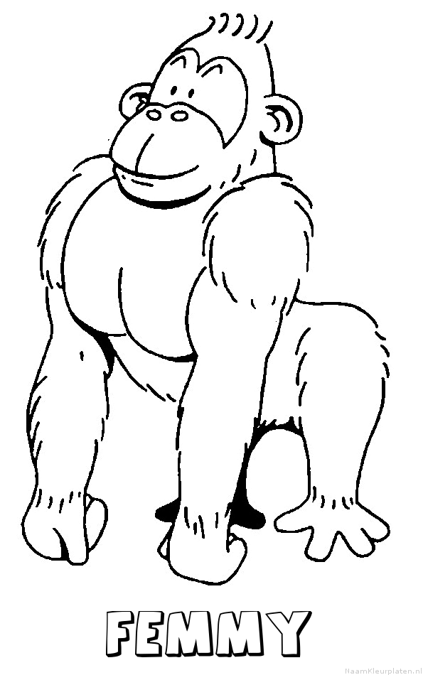 Femmy aap gorilla