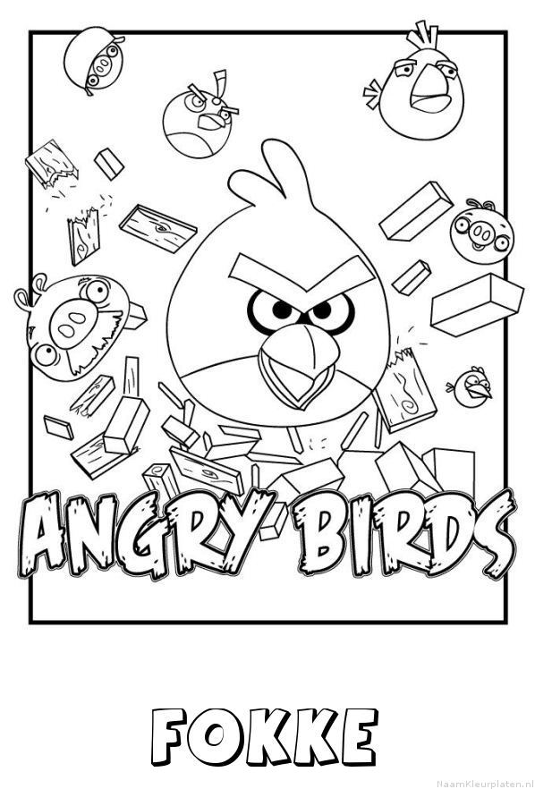 Fokke angry birds