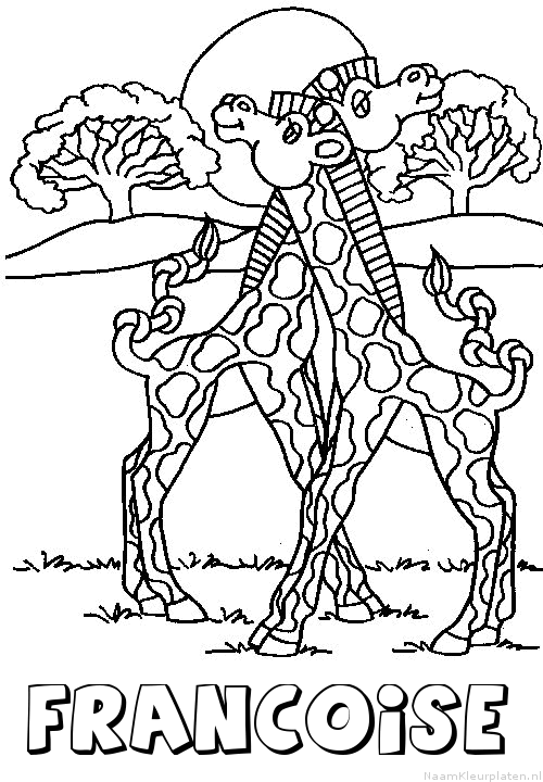Francoise giraffe koppel