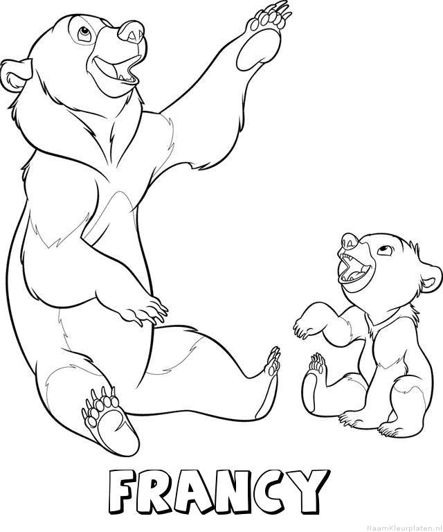 Francy brother bear