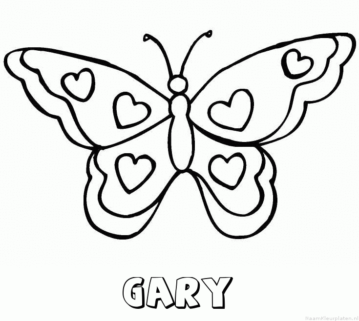 Gary vlinder hartjes