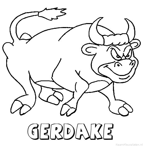 Gerdake stier