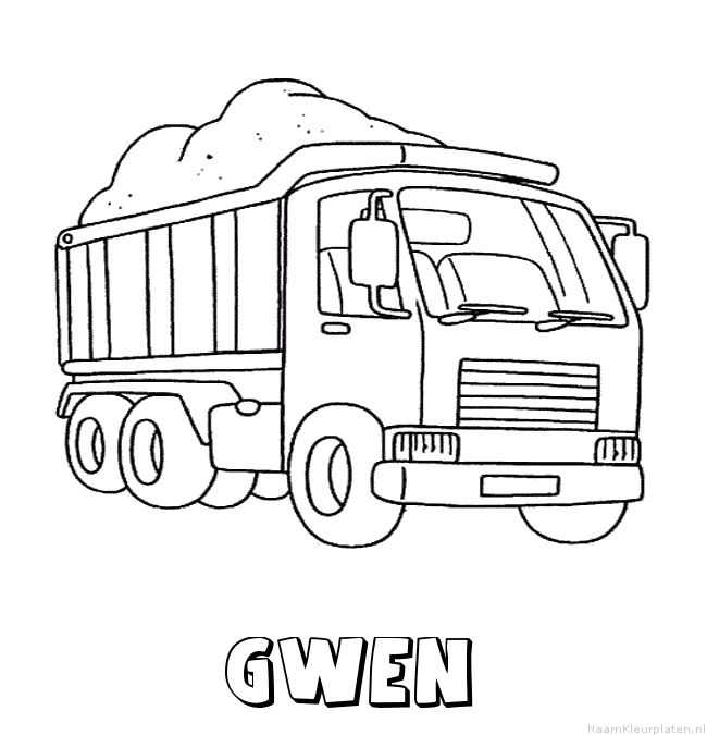 Gwen vrachtwagen