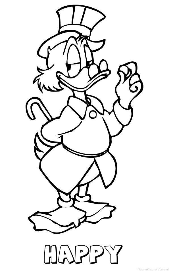 Happy dagobert duck