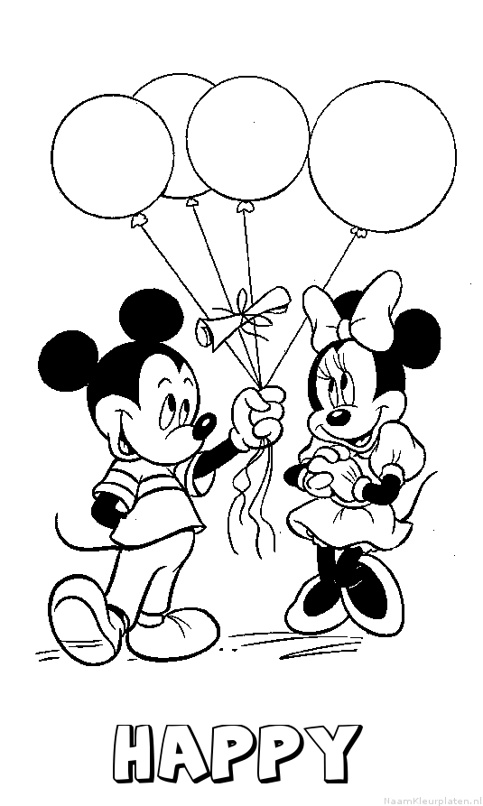 Happy mickey mouse
