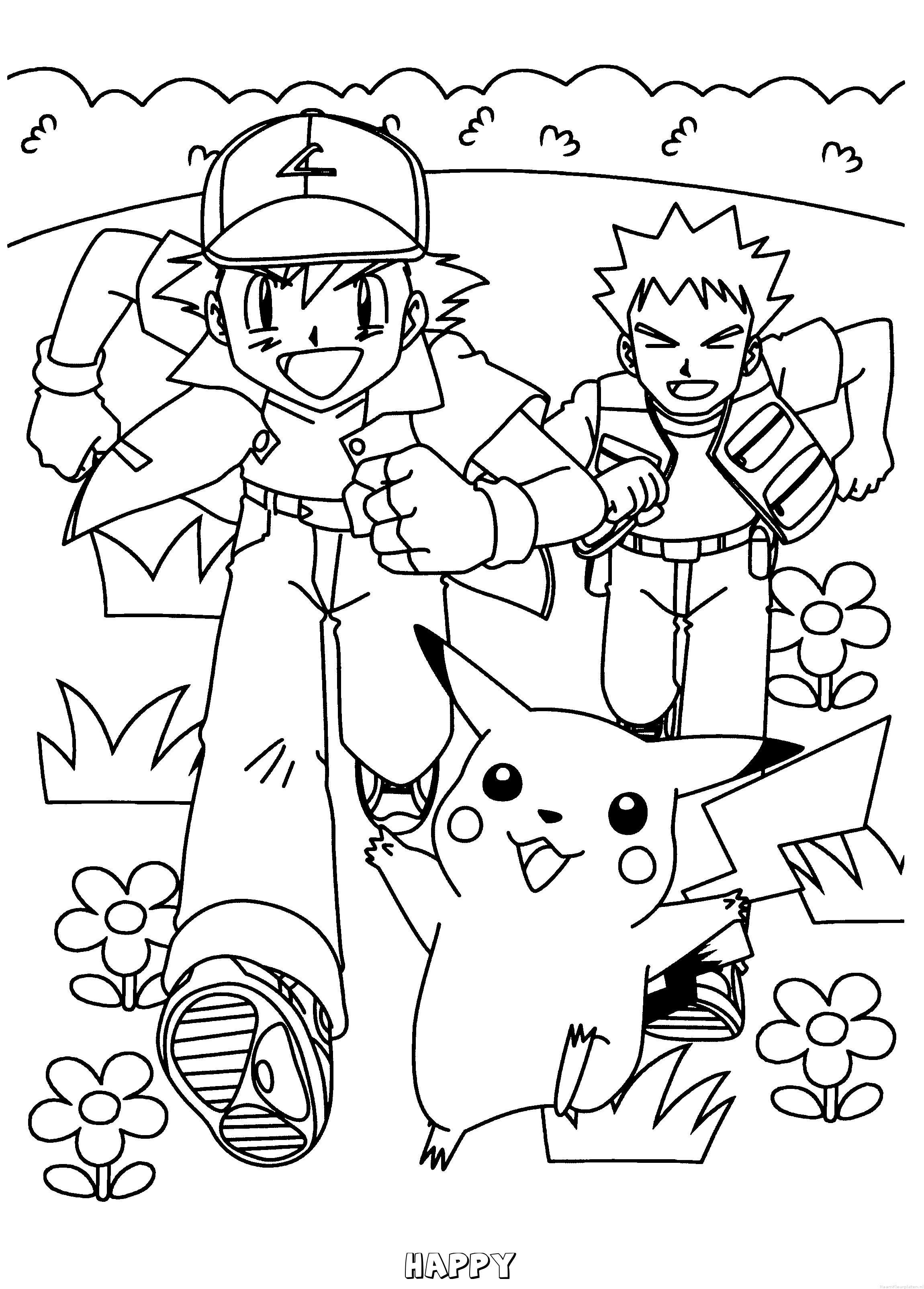 Happy pokemon