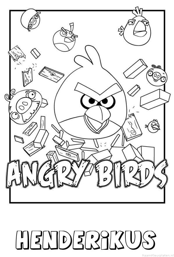 Henderikus angry birds
