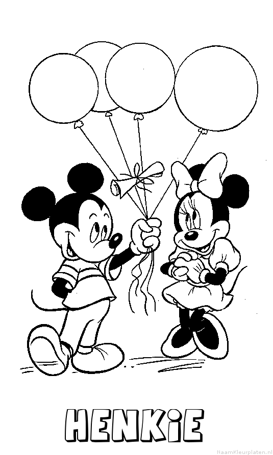 Henkie mickey mouse