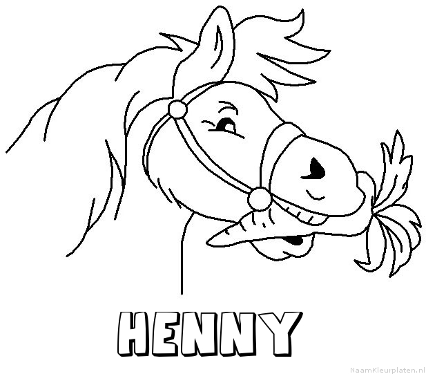 Henny paard van sinterklaas