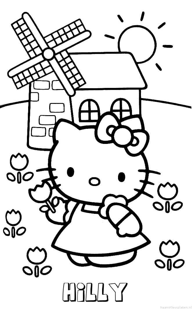 Hilly hello kitty