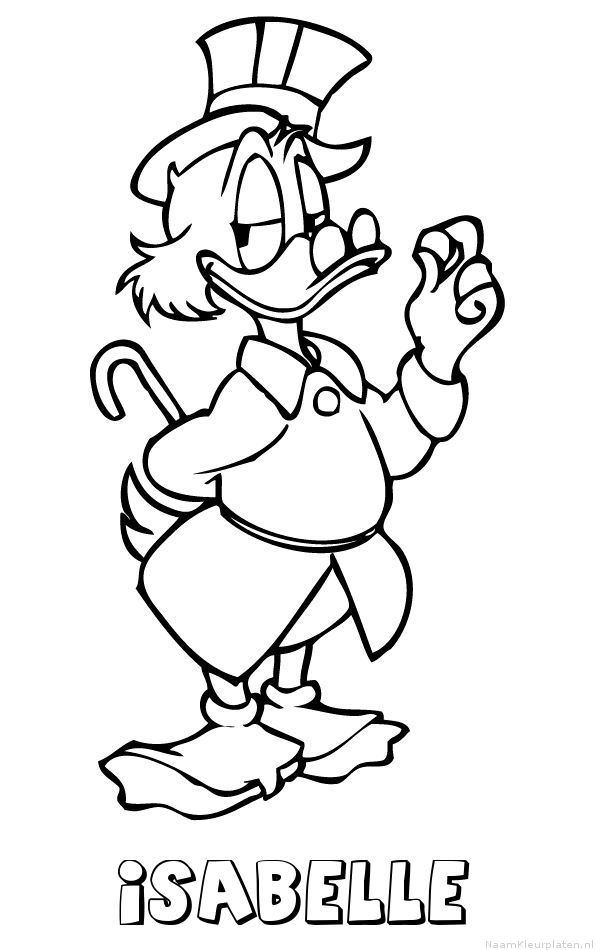 Isabelle dagobert duck