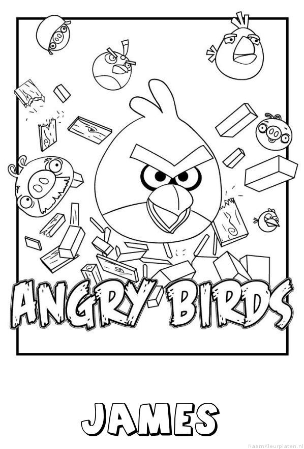 James angry birds
