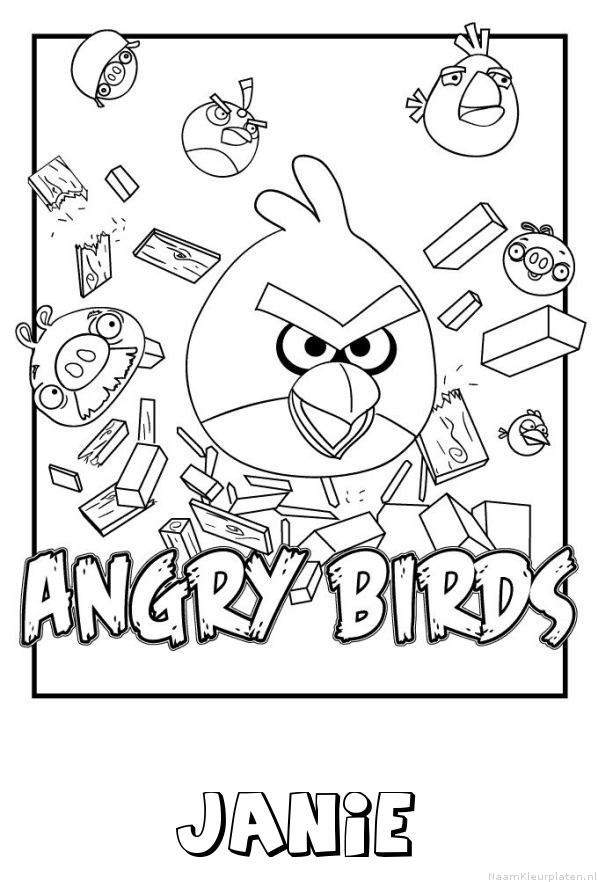 Janie angry birds