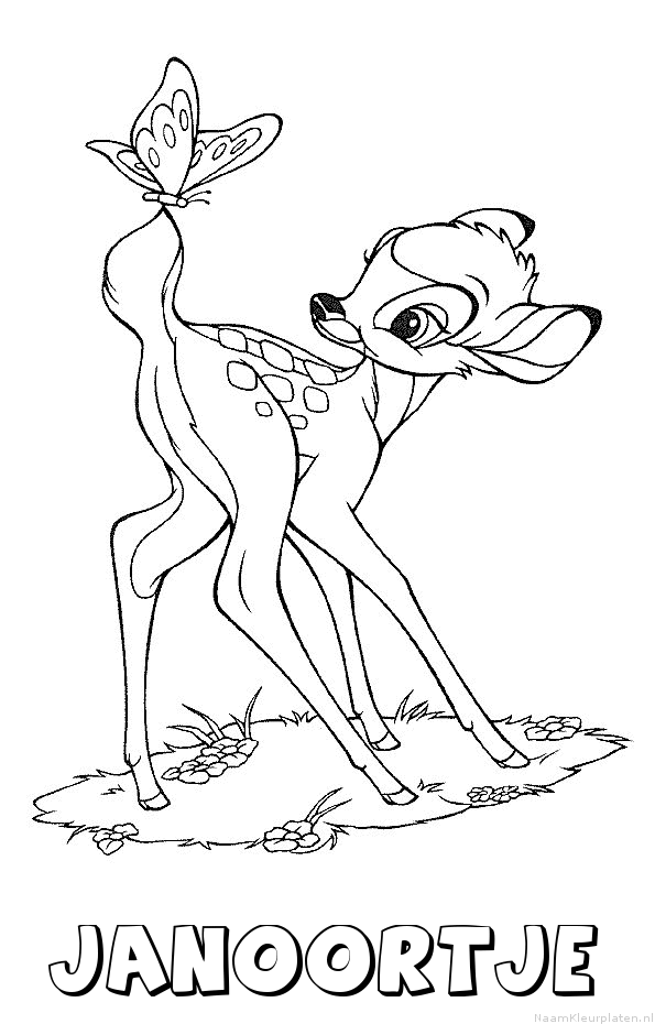 Janoortje bambi