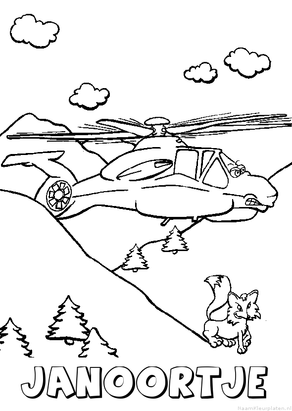 Janoortje helikopter