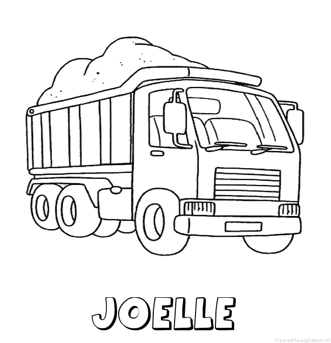 Joelle vrachtwagen