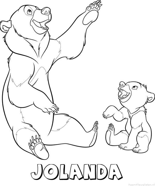 Jolanda brother bear