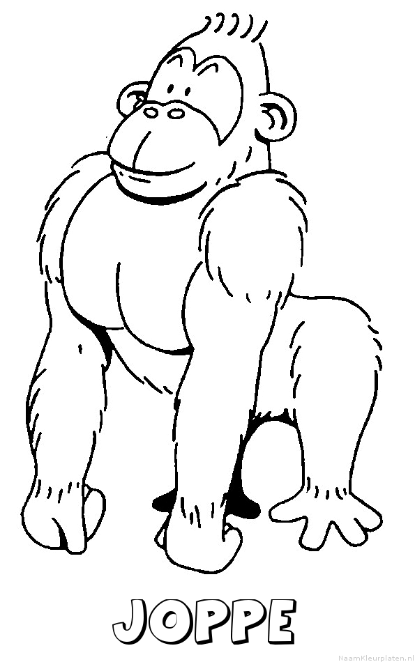 Joppe aap gorilla