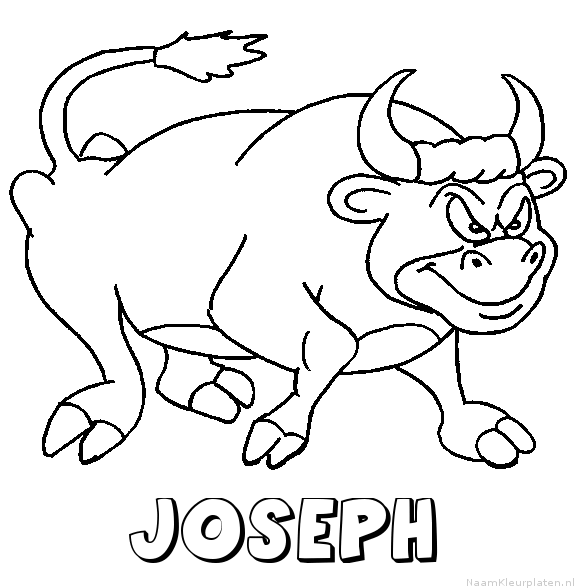 Joseph stier kleurplaat