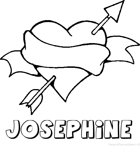 Josephine liefde kleurplaat