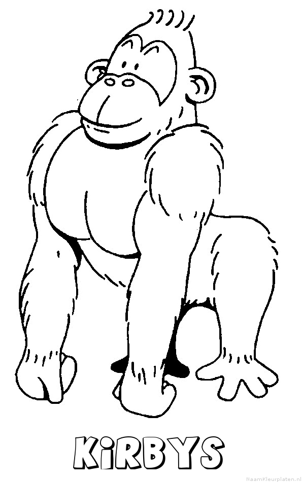 Kirbys aap gorilla