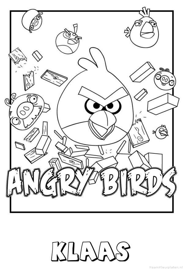 Klaas angry birds
