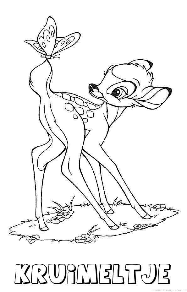 Kruimeltje bambi