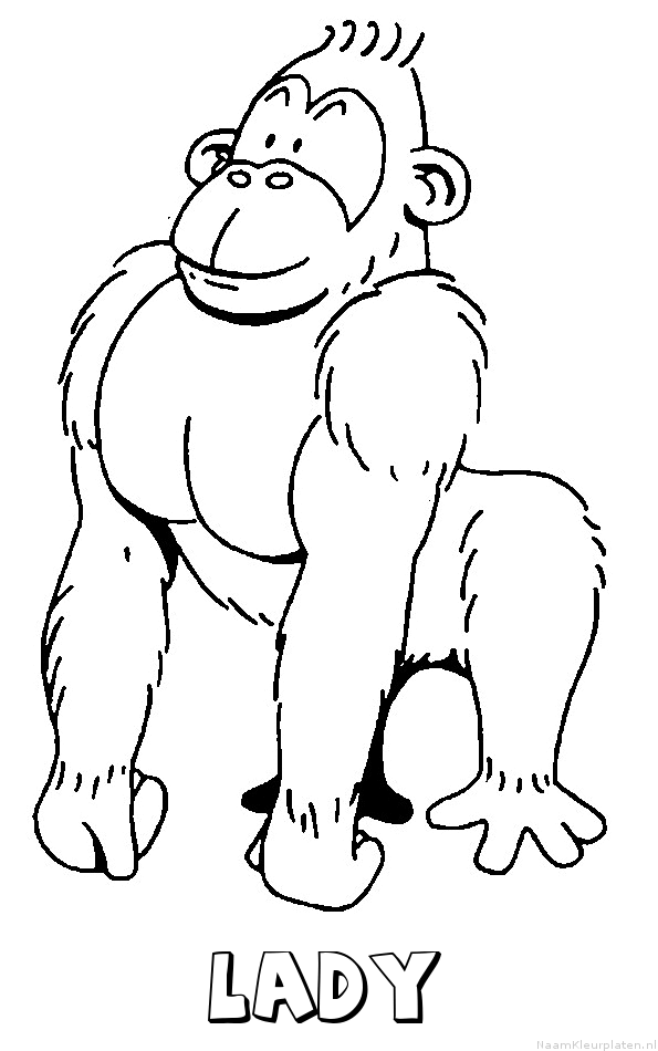 Lady aap gorilla