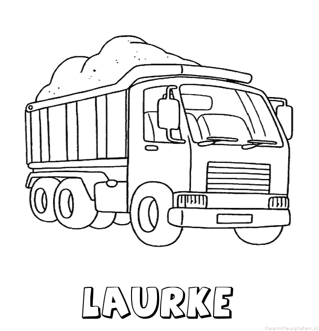 Laurke vrachtwagen