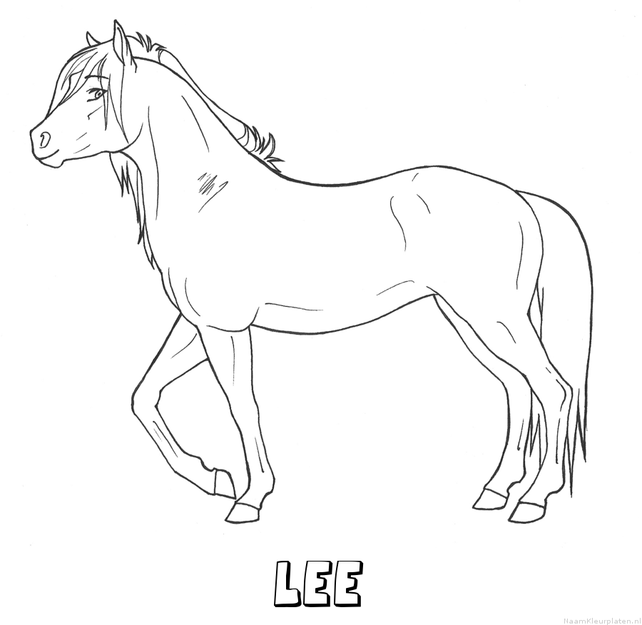 Lee paard