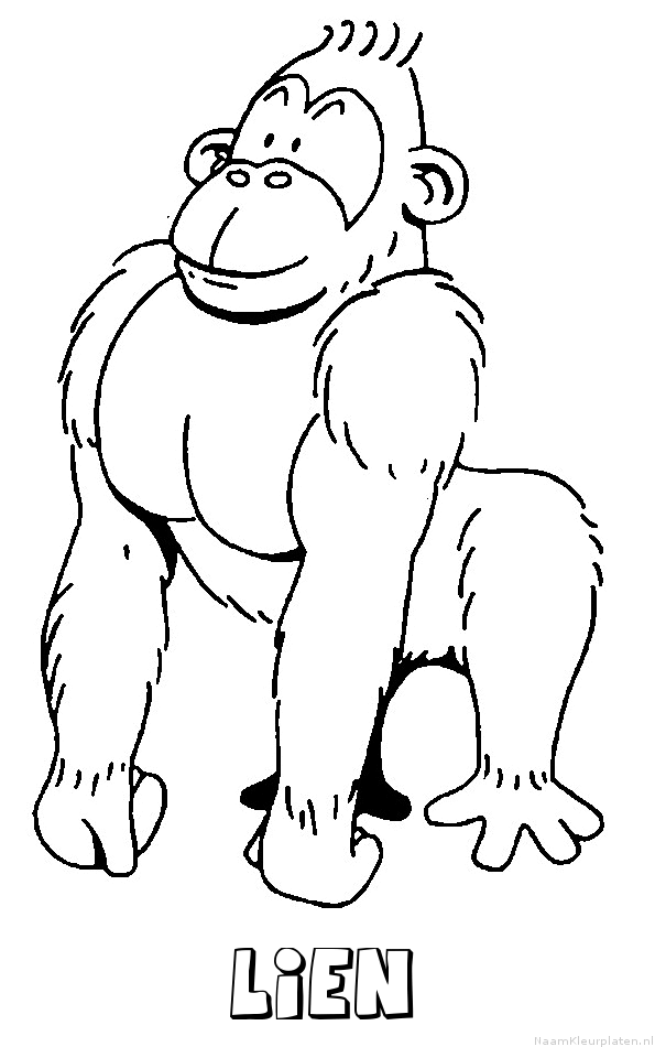 Lien aap gorilla