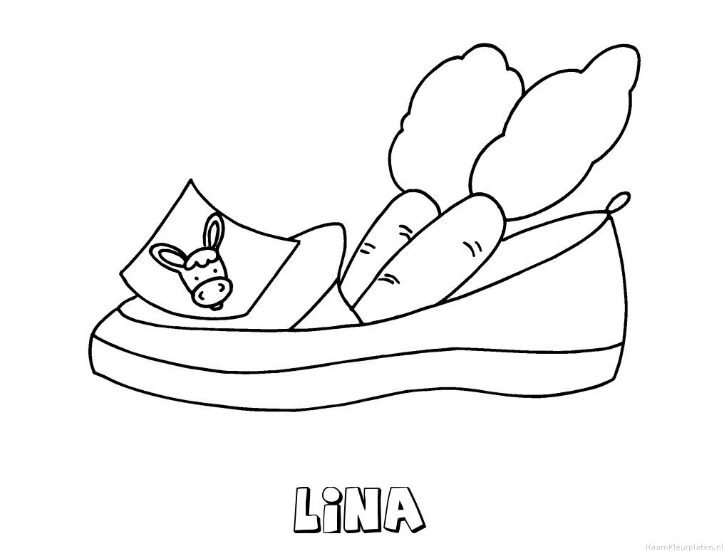 Lina schoen zetten