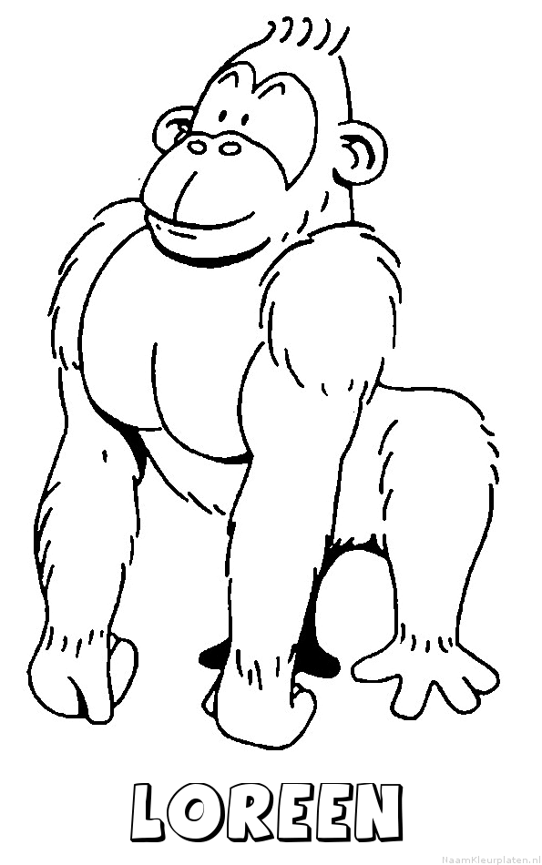 Loreen aap gorilla