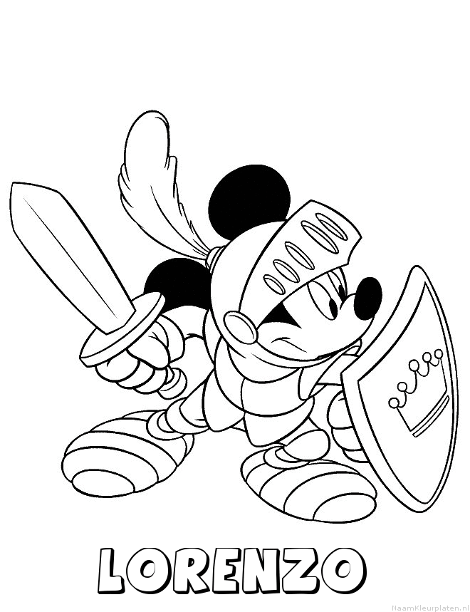 Lorenzo disney mickey mouse