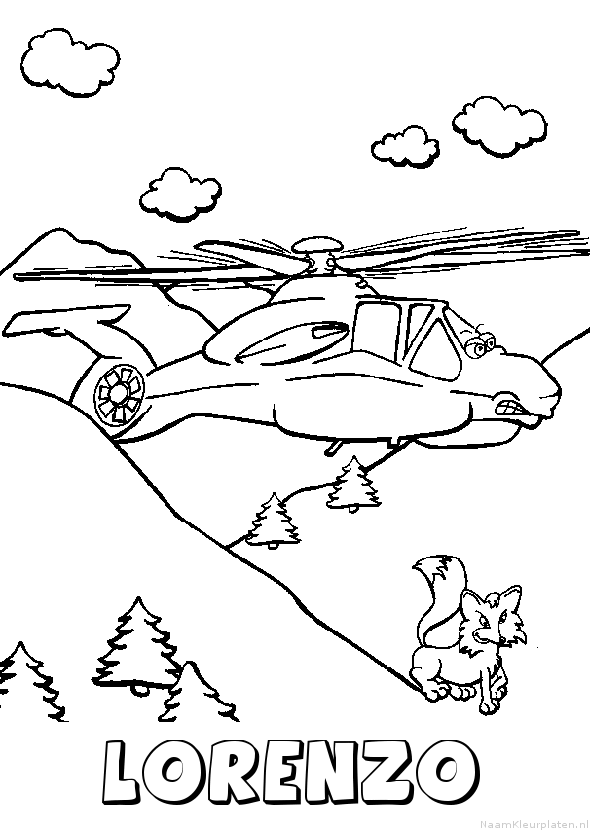 Lorenzo helikopter