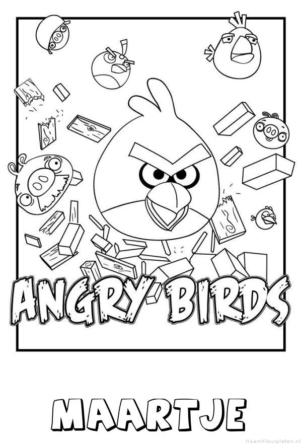 Maartje angry birds