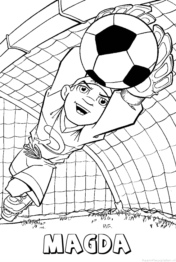 Magda voetbal keeper