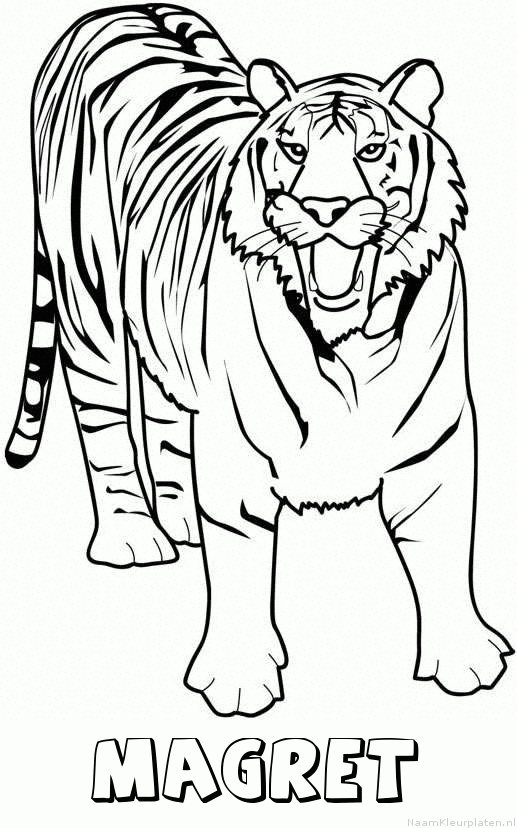 Magret tijger 2