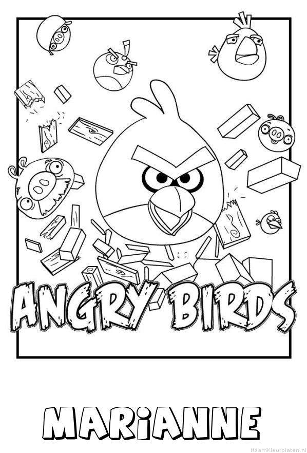 Marianne angry birds