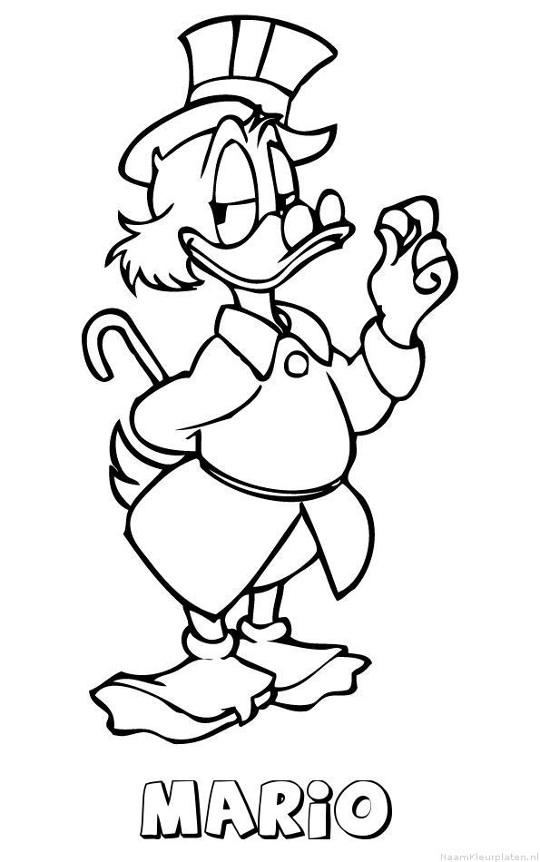 Mario dagobert duck