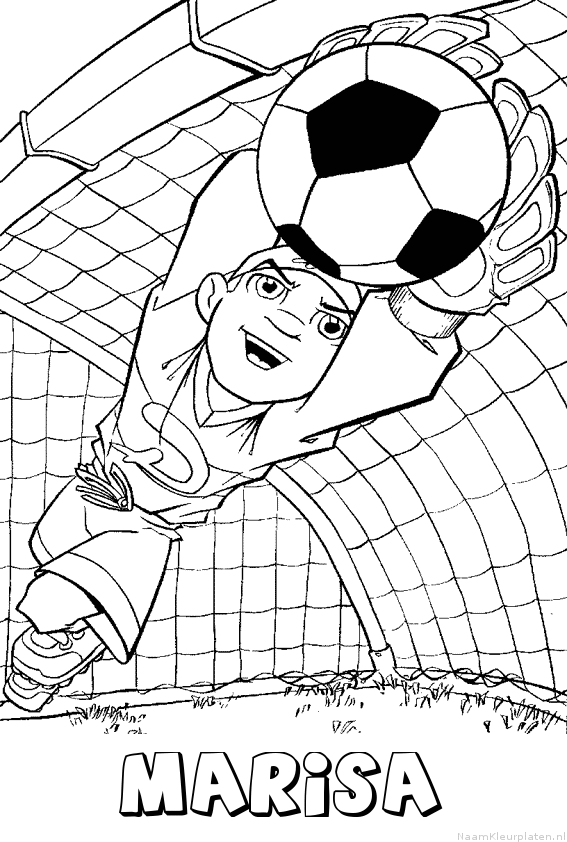 Marisa voetbal keeper