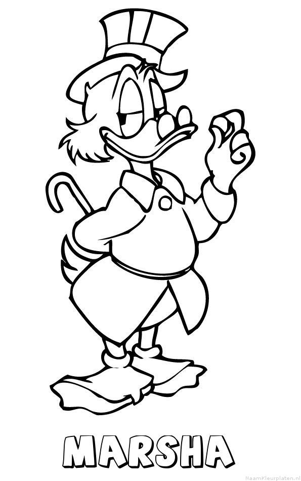Marsha dagobert duck
