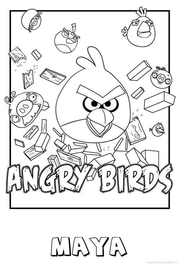 Maya angry birds