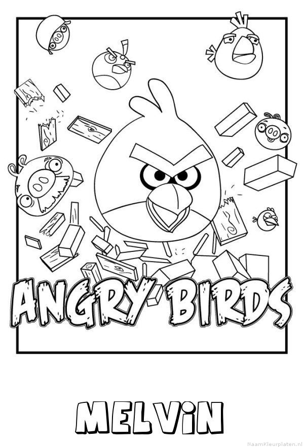 Melvin angry birds