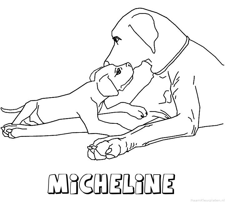Micheline hond puppy