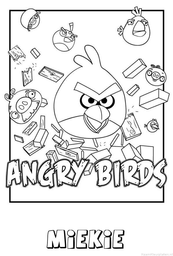 Miekie angry birds